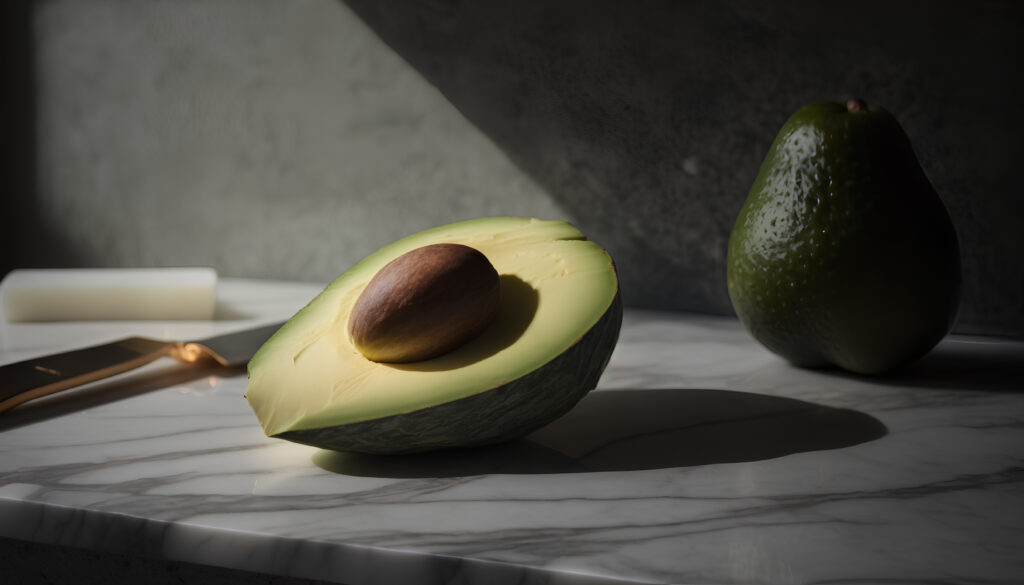 Aguacate: El Súper Amigo de tu Corazón y Piel Radiante  , © <a href='https://es.123rf.com/profile_virtosmedia'>virtosmedia</a>, <a href='https://www.123rf.com/free-images/'>123RF Free Images</a>